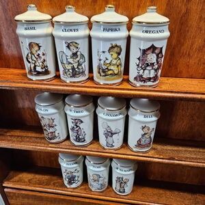 m.J. Hummel Spice Jar Set of 11